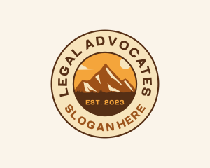 Explore - Mountain Travel Explore logo design