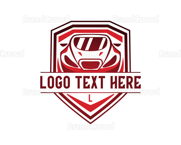 Sports Car Racing Logo