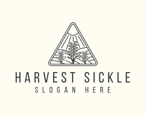 Rice Farm Field logo design