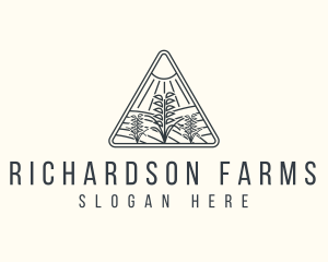 Rice Farm Field logo design