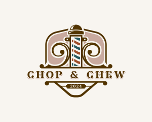 Barbershop Grooming Barber Logo