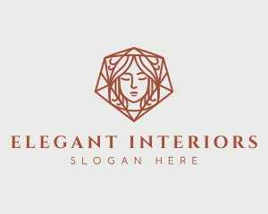 Elegant Woman Brand logo design