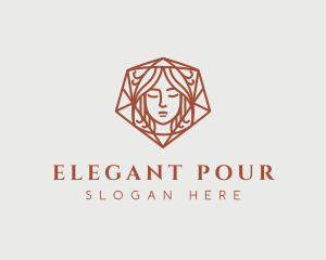 Elegant Woman Brand logo design