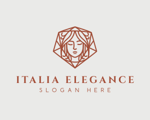 Elegant Woman Brand logo design