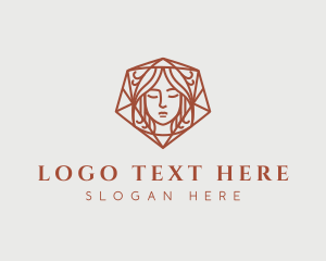 Glamorous - Elegant Woman Brand logo design