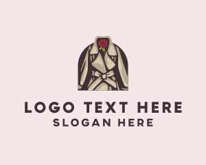 Massage - Rose Robe Tailoring logo design