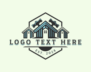 Maintenance - Hammer Construction Builder logo design