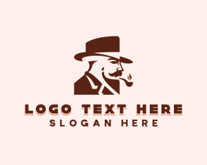 Menswear - Smoking Gentleman Menswear logo design
