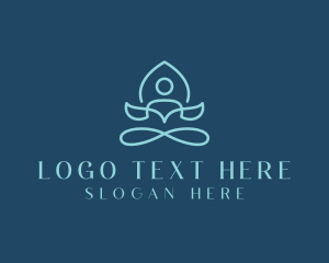 Lotus - Reiki Wellness Yoga logo design