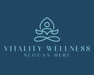 Reiki Wellness Yoga logo design