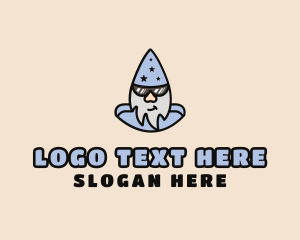 Fun - Cool Wizard Shades logo design