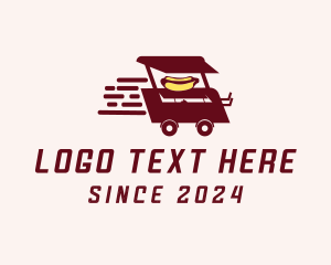 Fast Hot Dog Cart logo design