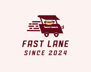 Fast Hot Dog Cart logo design