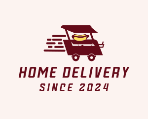 Fast Hot Dog Cart logo design