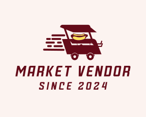 Vendor - Fast Hot Dog Cart logo design