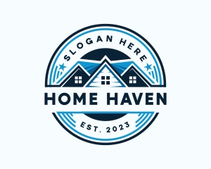 House - House Realtor Roofing logo design