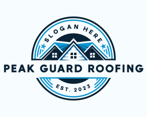 Roofing - House Realtor Roofing logo design