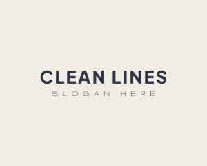 Sans Serif - Generic Elegant Brand logo design