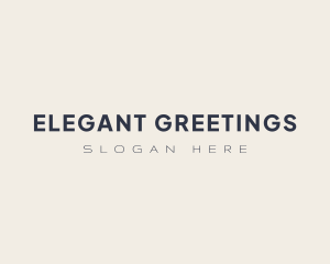 Generic Elegant Brand logo design