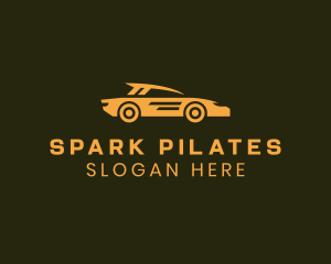 Garage - Sedan Car Automotive logo design