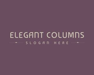 Elegant Luxury Business logo design