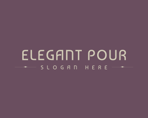 Elegant Luxury Business logo design