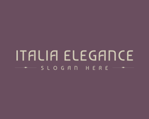 Elegant Luxury Business logo design