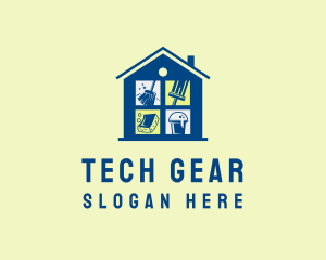 Equipment - Clean Housekeeping Equipment logo design