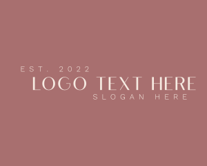 Luxe - Classy Elegant Company logo design