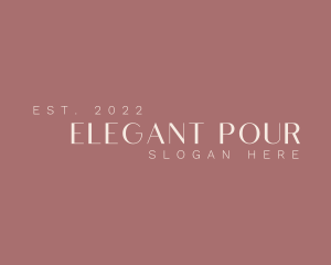 Classy Elegant Company logo design