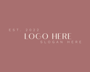 Luxe - Classy Elegant Company logo design