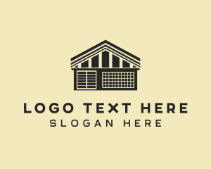 Store - Warehouse Storage Home logo design