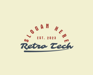 Rustic Retro Brand logo design