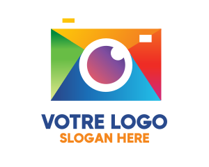 Device - Colorful Photography Camera logo design