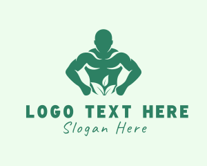 Weightlifting - Natural Fit Body logo design