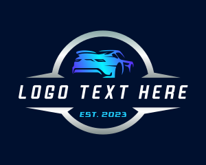 Badge - Auto Car Sedan logo design