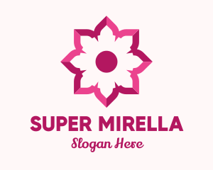 Pink Flower Spa Logo