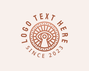 Indigenous - Ancient Tribe Eye logo design