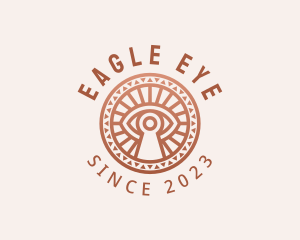 Ancient Tribe Eye  logo design