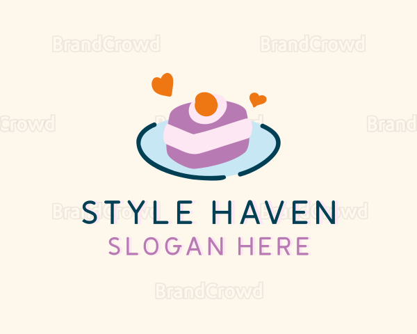 Sweet Cake Pastry Logo