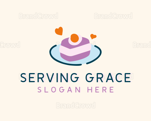 Sweet Cake Pastry Logo