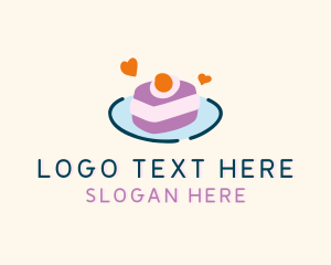 Sweet Cake Pastry Logo