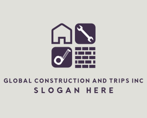 Contstruction - Home Restoration Tools logo design