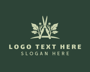 Lawn Care - Hedge Shears Gardening logo design