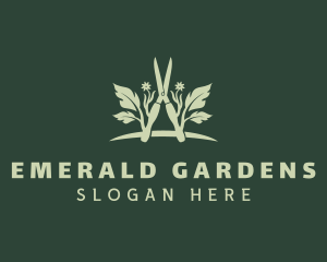 Hedge Shears Gardening logo design