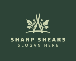 Hedge Shears Gardening logo design