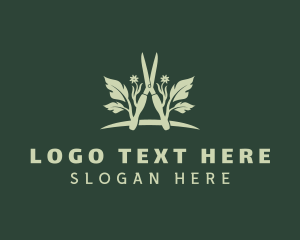 Lawn - Hedge Shears Gardening logo design