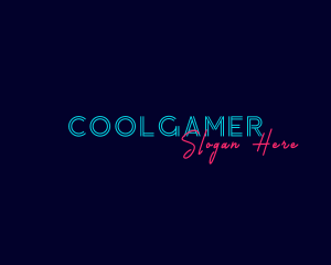 Neon Gamer Brand Logo