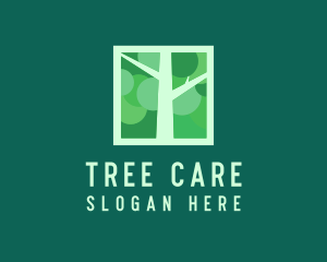 Nature Tree Branches logo design