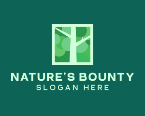 Nature Tree Branches logo design